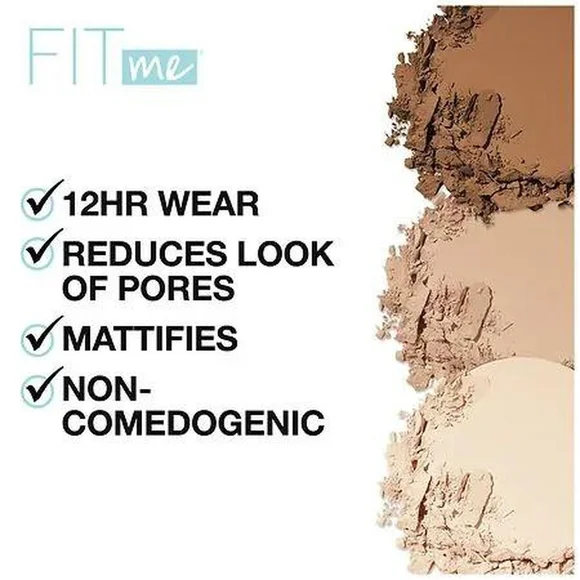 NWT Maybelline Fit Me Matte + Poreless Powder - 230 Natural Buff - Picture 6 of 6